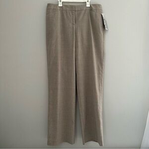 NWT Alfani Cachi Glen Plaid Dress Pants office work wear